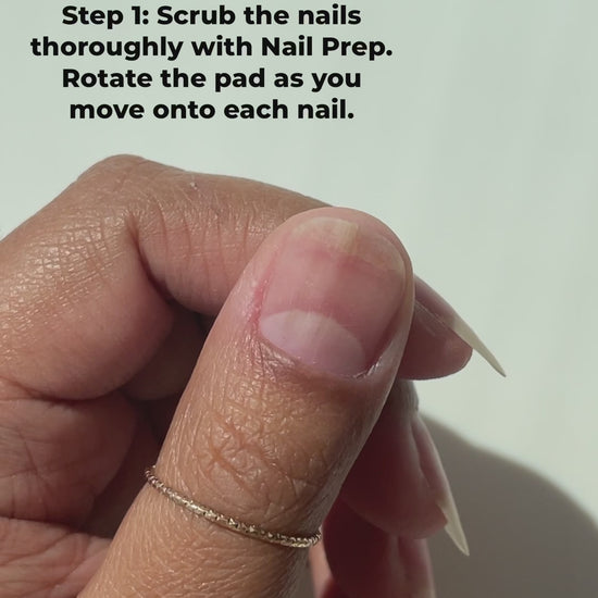 How to apply Textbook nail lacquer