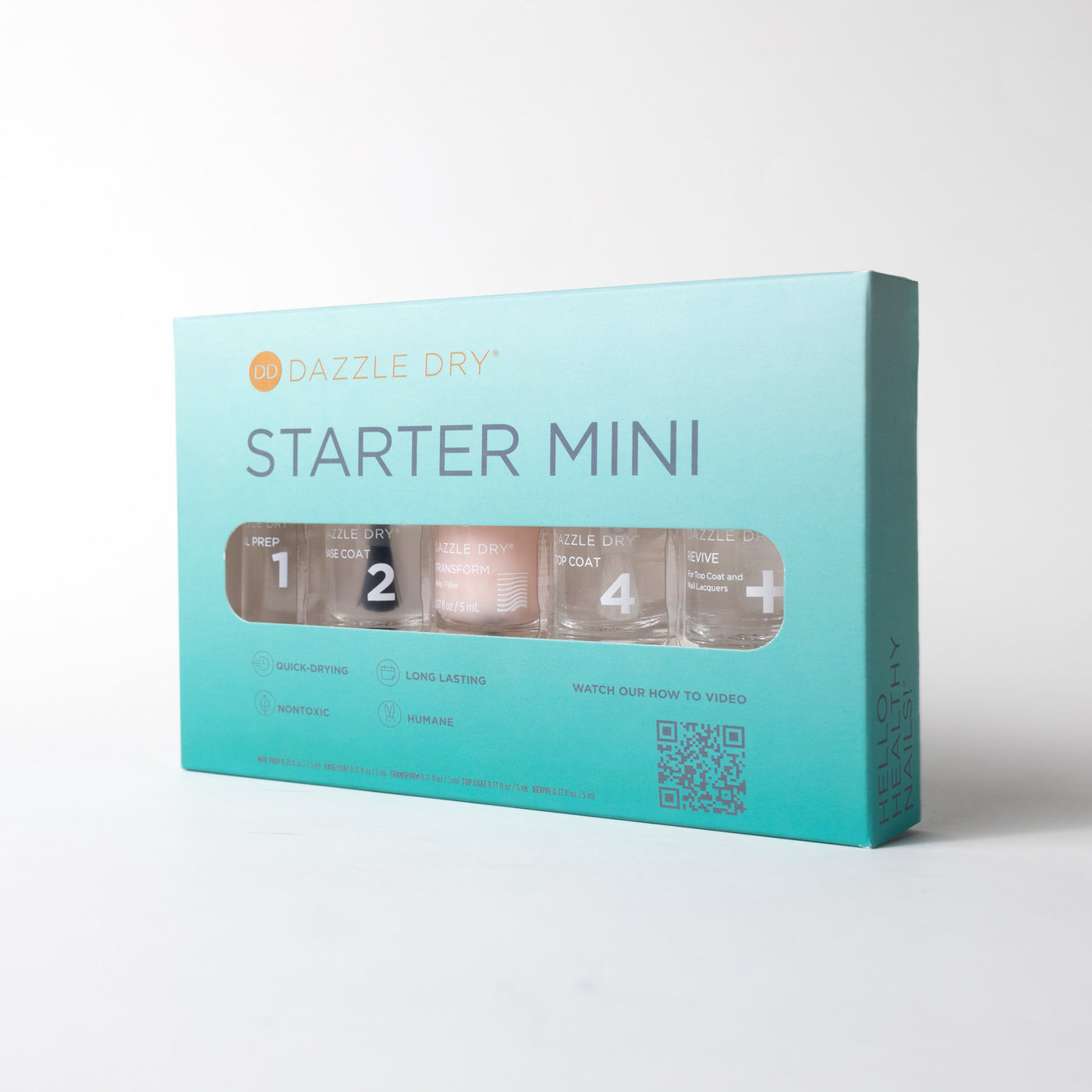 Starter Mini Kit – Mini Nail Lacquers by Dazzle Dry