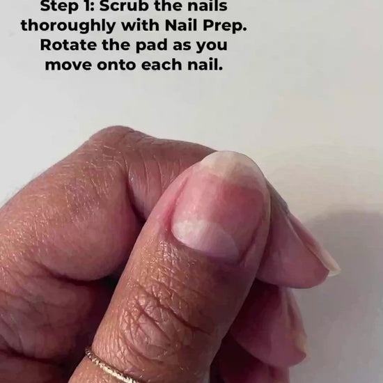 Painting Blue Blood on nails