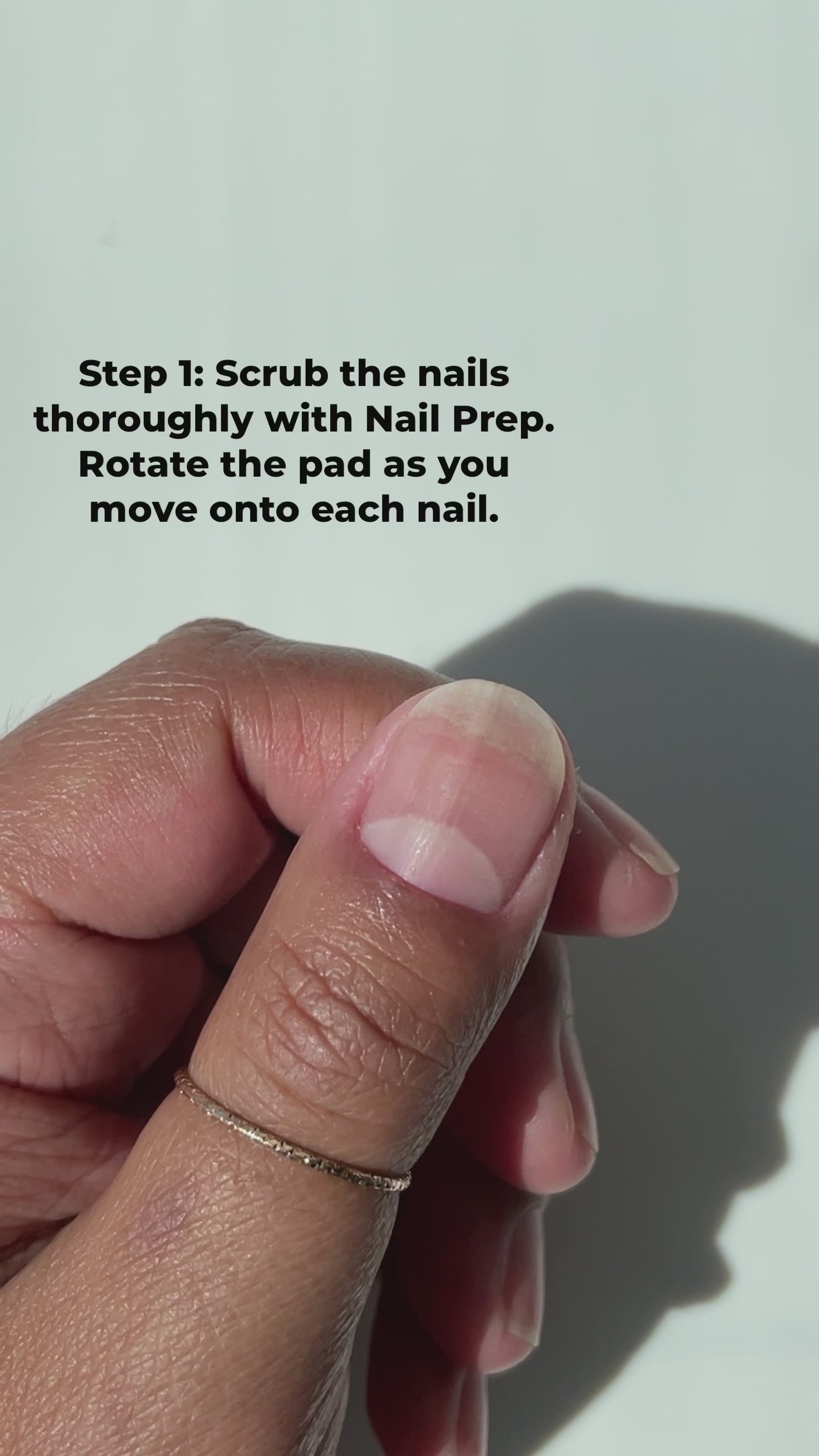 How to apply Gambit nail lacquer