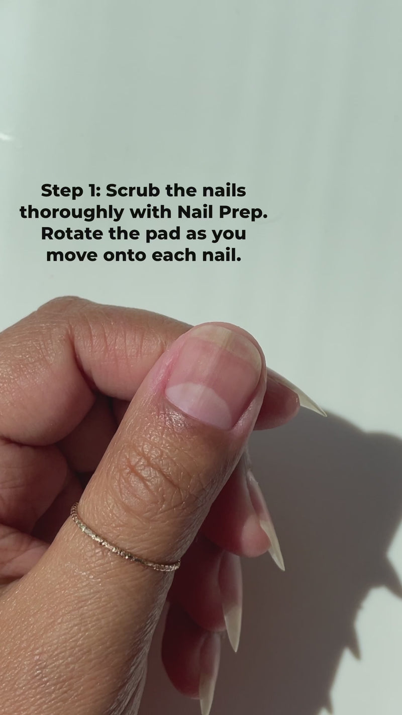 How to apply Checkmate nail lacquer