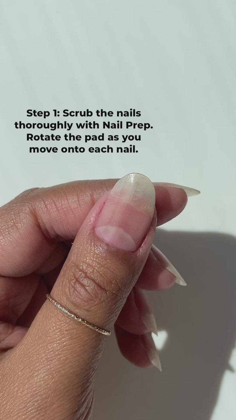 How to apply High Velocity Red nail lacquer