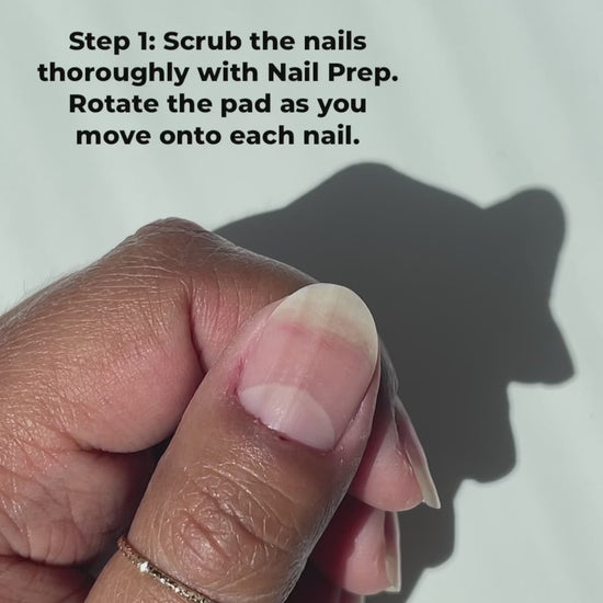 Painting Carnival Coral on nails