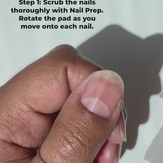 Painting Red Rouge on nails