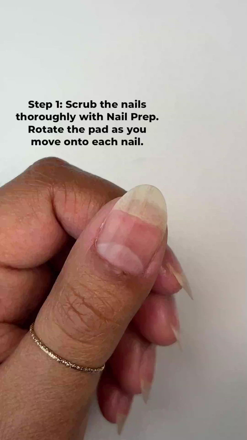 Painting Rose Quartz on nails