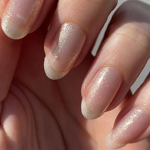 Showing off Cupid's Arrow on nails