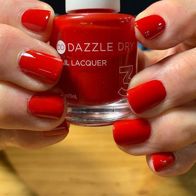 Rapid Red Nail Polish | Dazzle Dry Nail Lacquer