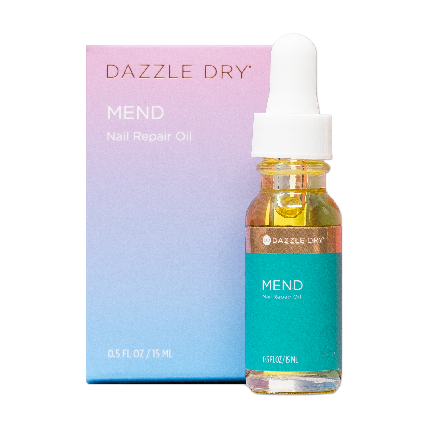 0.5oz Mend Nail Repair Oil by packaging 