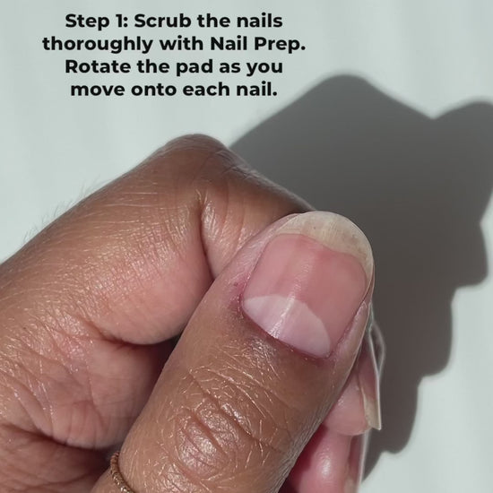 Painting Cherry Parfait on nails