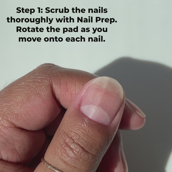 Painting Stardust on nails