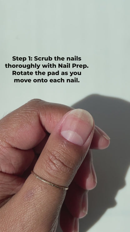 Painting Stardust on nails