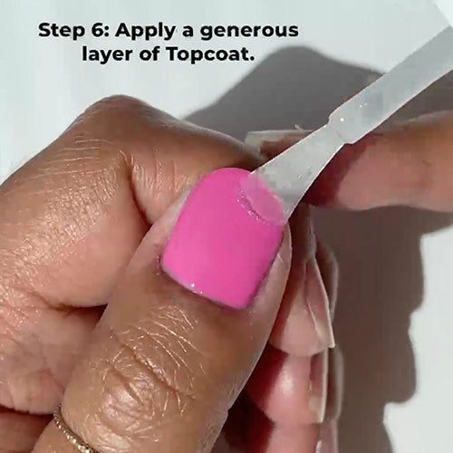 Painting Cherry Parfait on nails