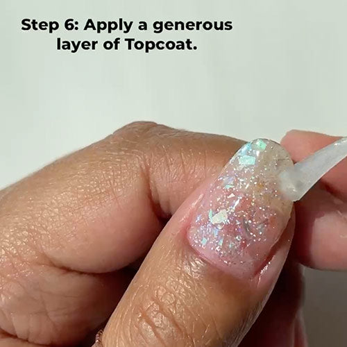 Painting Cold as Ice on nails