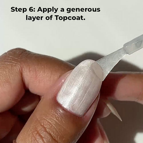 How to apply Endearment - Dazzle Dry nail lacquer