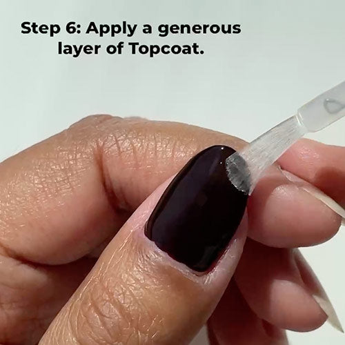 How to apply Forbidden Passion nail lacquer