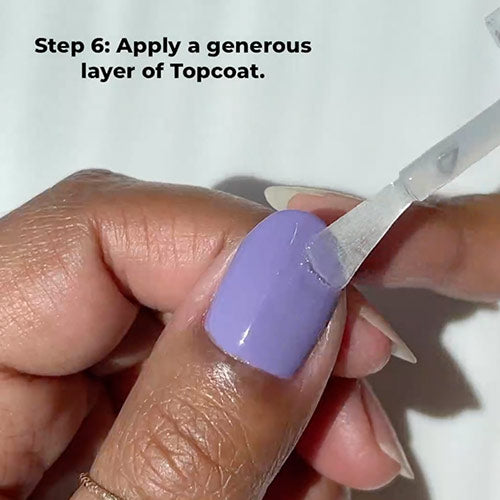 How to apply Week In Provence nail lacquer